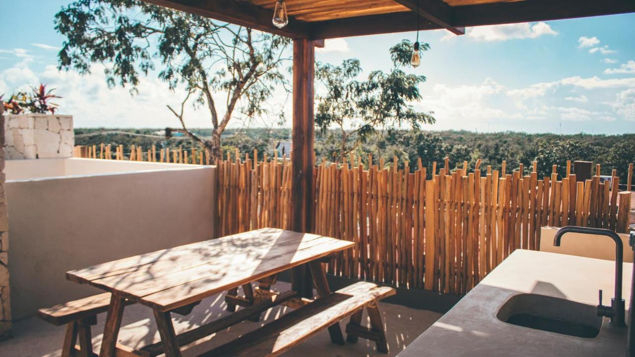 Vida Jungle Boho Apart 9 With Special Fee To Access Hotel Bardo Tulum Exterior photo